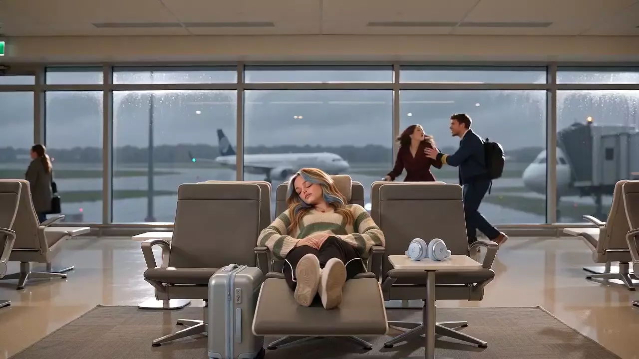 معاينة Airport Noise Cancellation Headphone Commercial