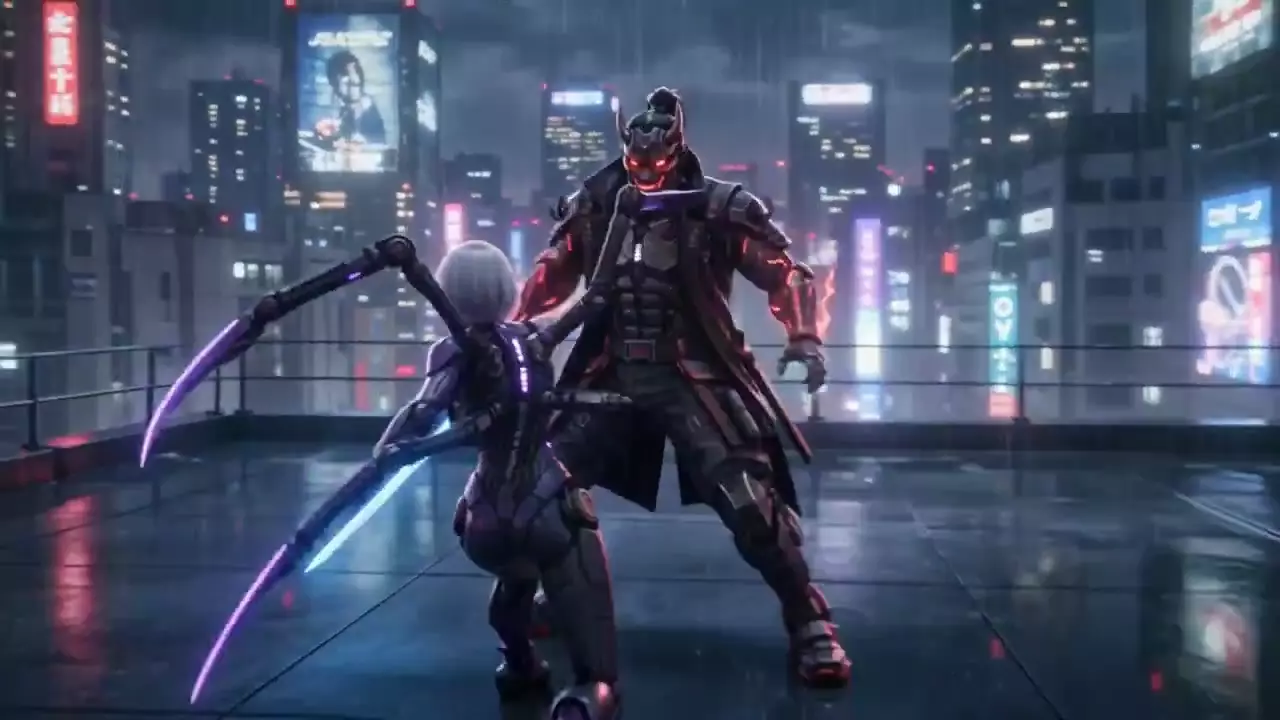 Prévia de Cybernetic Samurai Vs Spider Android