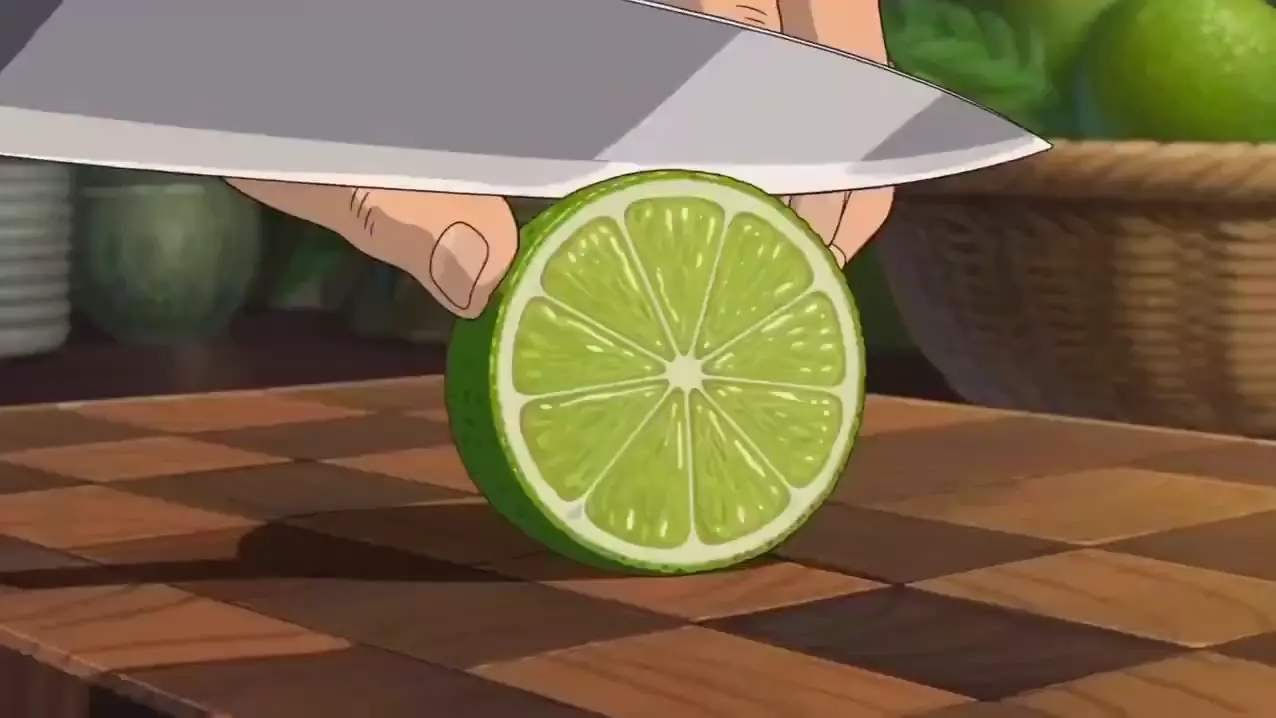Ghibli Style Shawarma Wrap And Mint Lime Soda preview