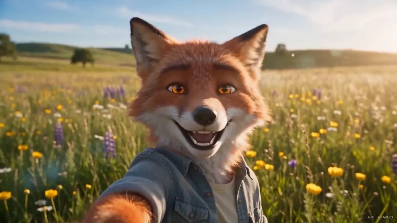 معاينة Fox Vlog In Golden Meadow (fox-vlog-in-golden-meadow)
