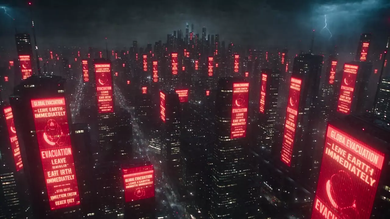 Prévia de Global Evacuation Alien Arrival Thriller