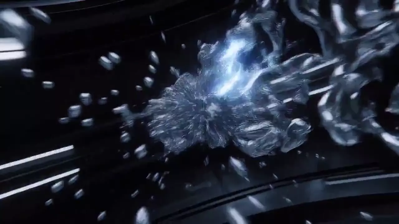 Prévia de Liquid Chrome Nexus Title Sequence